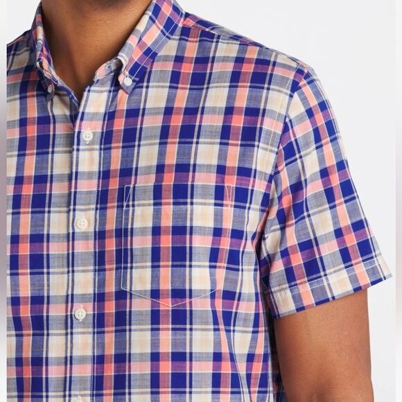 HAWKER RYE
Toby Short Sleeve Summerweight Slub Coral XL TA Stitch Fix Nwt - Picture 5 of 8